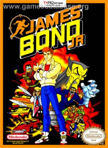 Cover James Bond Jr for NES